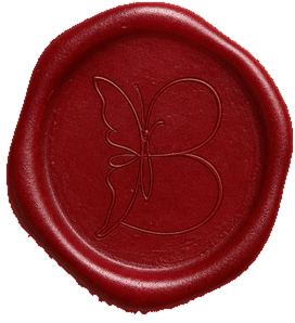 The Baptiste seal in red wax